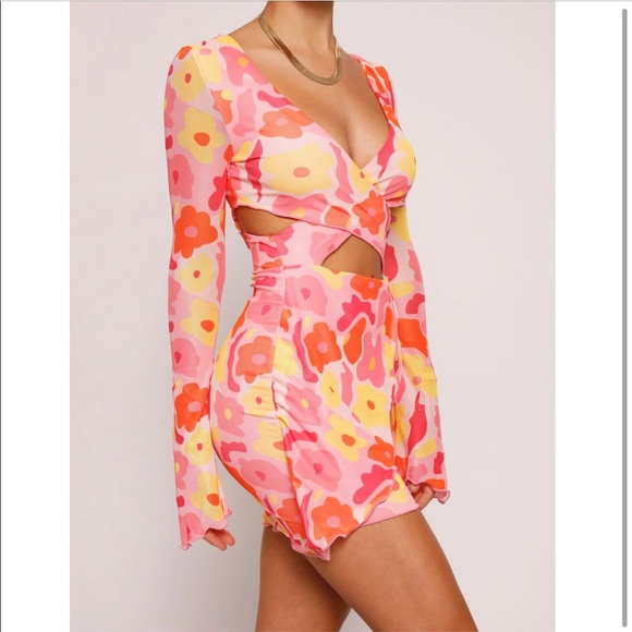 Tigermist floral cut out dress - Picture 2 of 3